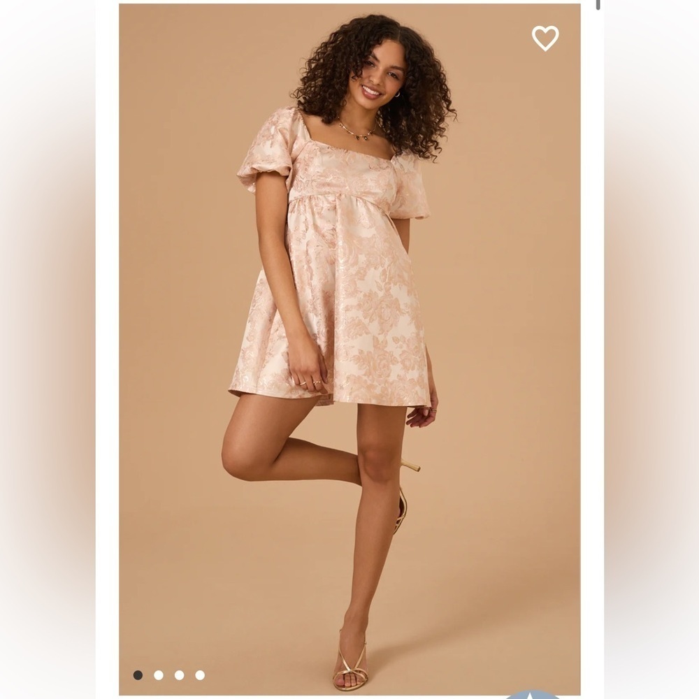 Altar’d State New with Tags Fiona Jacquard Mini Dress